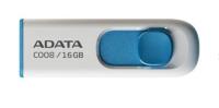 ADATA C008/16GB 16GB USB2.0 Classic (White + Blue) Flash Bellek - 3